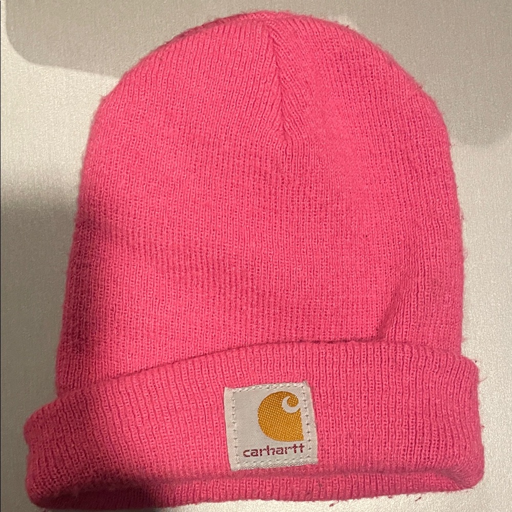 Carhartt Kids Bright Pink Knit Hat